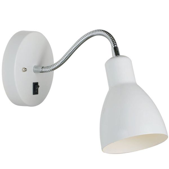Nordlux CYCLONE 72991001 Seinävalaisin E14, IP20 valkoinen