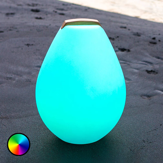 LED-koristevalaisin Vessel 2S, puukahva