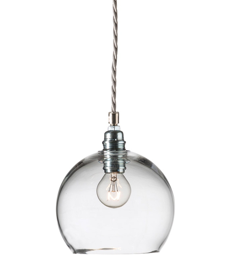 Rowan glass pendant 15cm (savustettu)