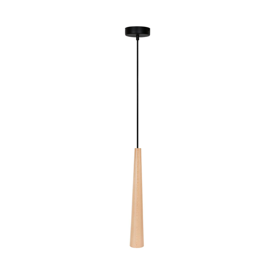 Envolight Wooden Round Cones -riippuvalo 1 lamppua