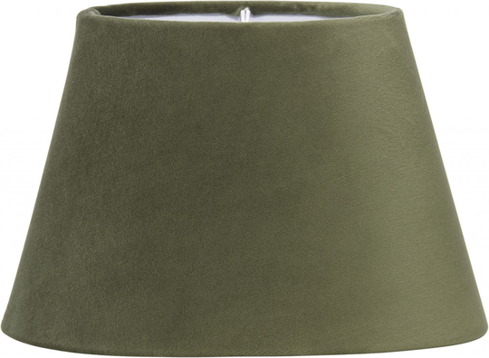 Oval velvet 20cm (vihreä)