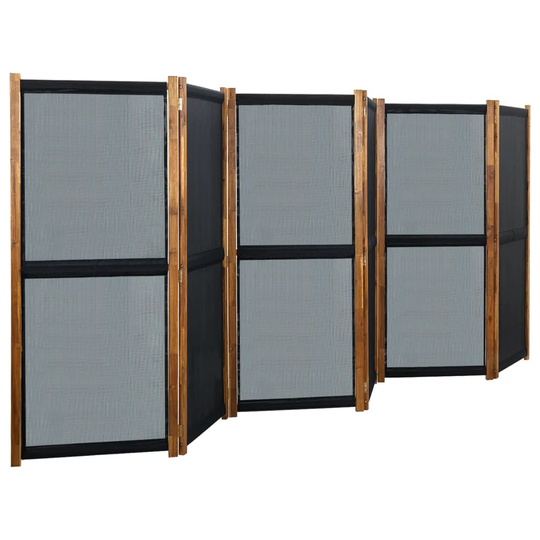 vidaXL 6-Paneelinen tilanjakaja 420x170 cm