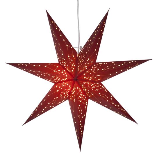 Galaxy paper star 60cm (punainen)
