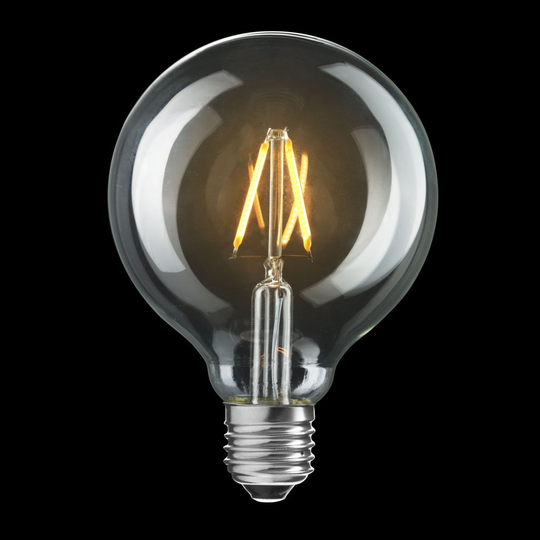 E27 Glob 100mm 0,8W LED ej dimbar