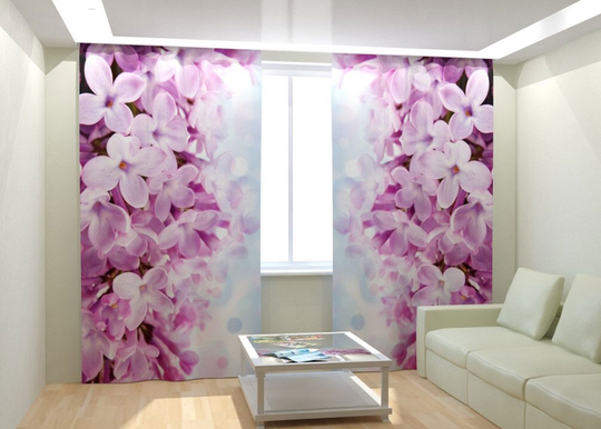 Kuvaverhot LILAC 300x260 cm