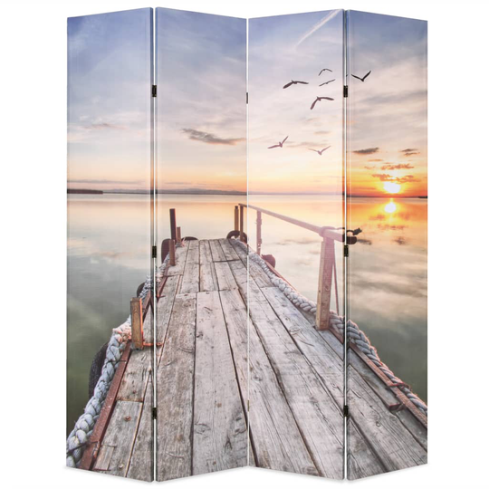 vidaXL Taitettava tilanjakaja järvi 160x170 cm