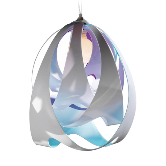 Slamp Goccia di Luce-riippuvalaisin sini-violetti