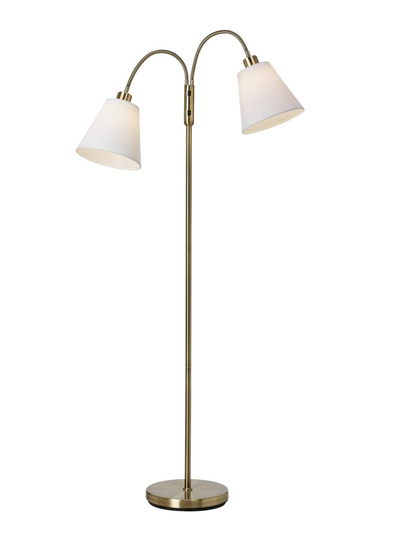 Duet floor lamp (antiikki messinki)