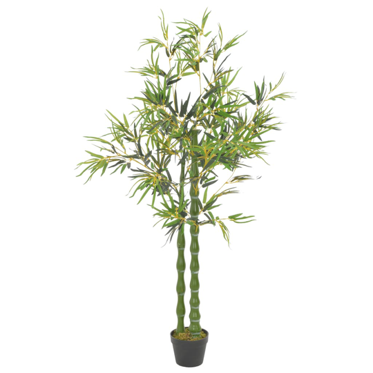 vidaXL Tekokasvi bambu ruukulla vihreä 160 cm