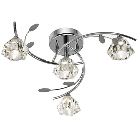 Sierra 4 ceiling light (Kromattu / kiillotettu)