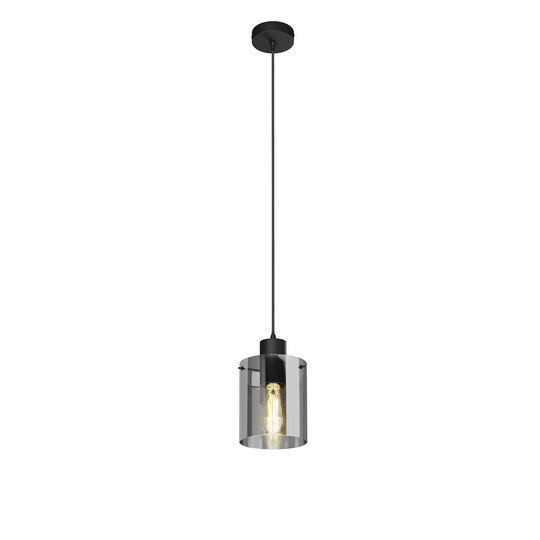 Lindby Kourtney -riippuvalo, lasivarjostin 1-lamp.