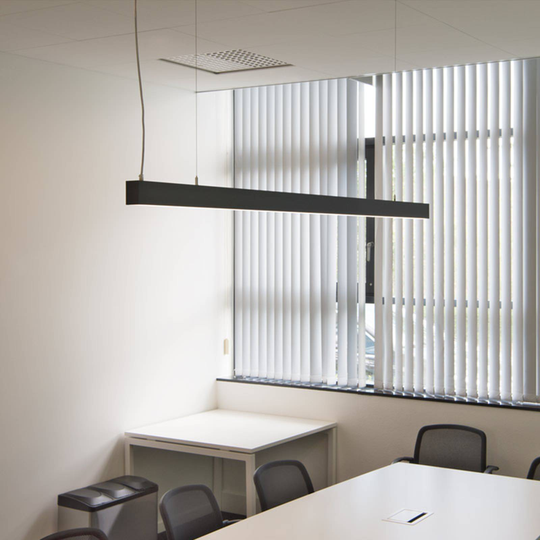 SLV Glenos -LED-riippuvalaisin 205 cm musta
