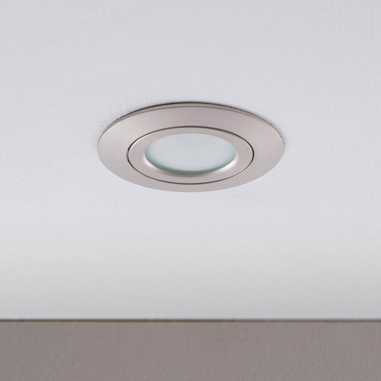 LED-kohdevalaisin Andrej, pyöreä, nikkeli