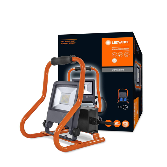 LEDVANCE Worklight R-Stand LED-valonheitin 30 W
