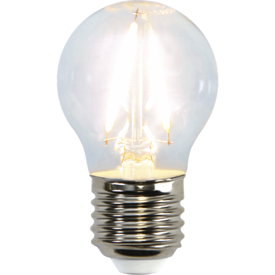 E27 ball lamp (Läpinäkyvä)