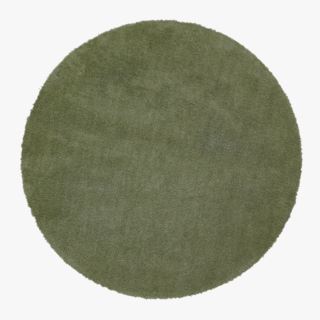 Aram round pyöreä matto vihreä