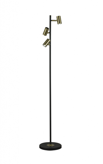 Gusto 3 floor LED (musta)