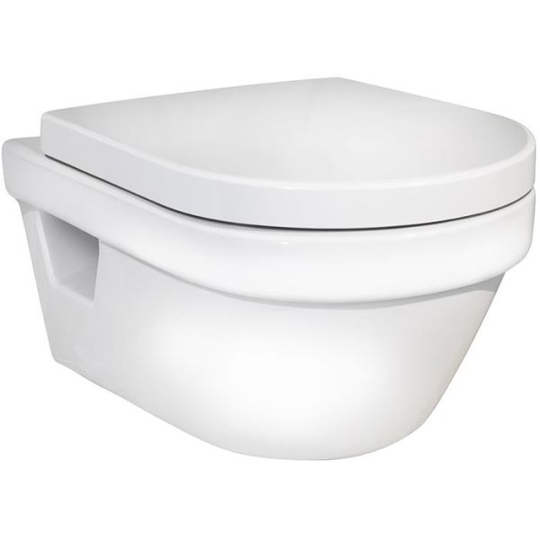 Gustavsberg 5G84 WC-istuin kovalla kannella