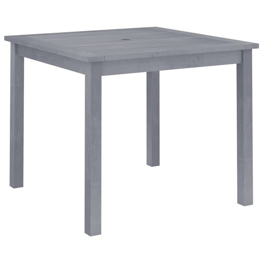 vidaXL Puutarhan ruokapöytä 88x88x74 cm täysi akaasiapuu