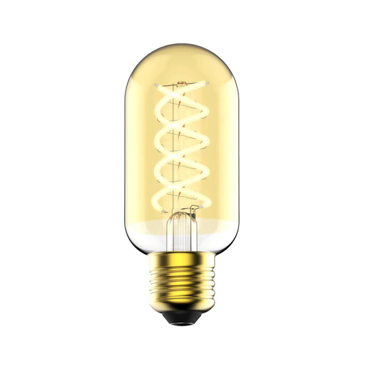 E27 Tublampa amber LED 4.5W dimmable