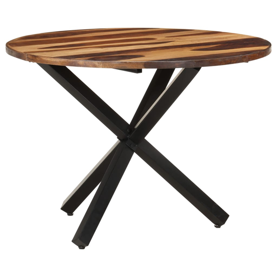 vidaXL Ruokapöytä 100x100x75 cm akaasiapuu seesamviimeistelyllä