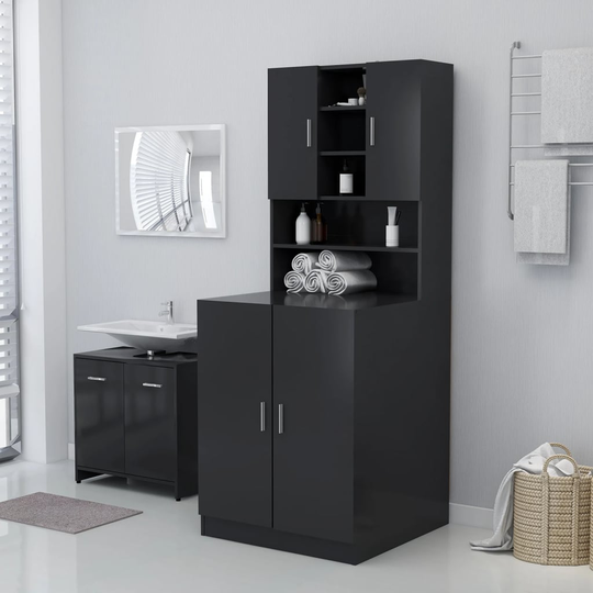 vidaXL Pesukonekaappi harmaa 71x71,5x91,5 cm