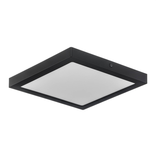 Paulmann Abia -LED-paneeli 30x30 cm, 2 700 K musta
