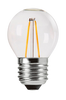 Shine LED Filament pallolamppu, Clear E27
