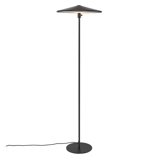Balance LED floor lamp (Musta)