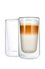 Latte Macchiato -lasit Nero 32 ml, 2/pakk.