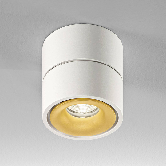 Egger Clippo LED-kattospotti valkoinen-kulta 2700K