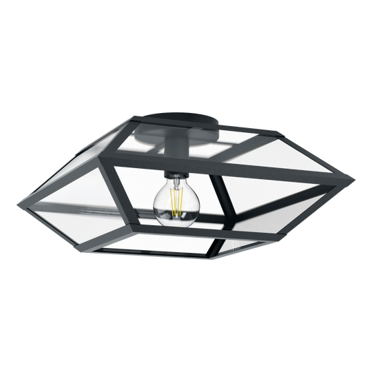 Casefabre roof ceiling (musta)