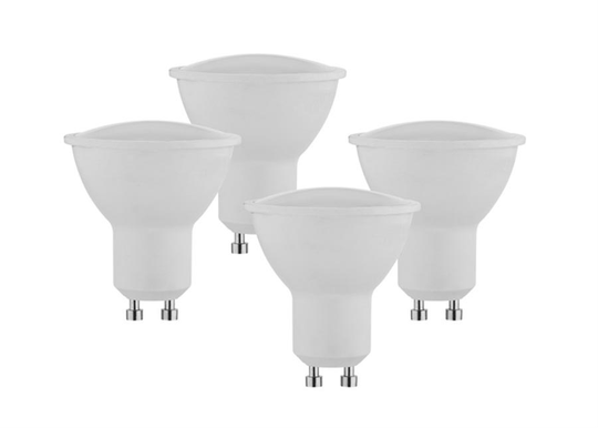 LED lamppu GU10 5 W 4 kpl