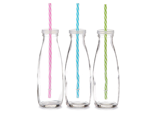 Lasipullo+pilli 475ml