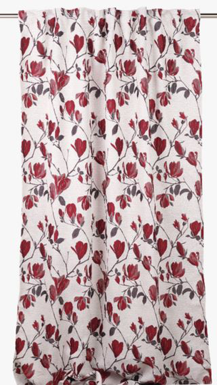 Red Magnolia verho punainen