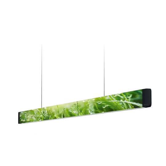 GRIMMEISEN Onyxx Linea Pro-riippuvalo luonto/musta