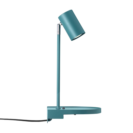 Cody-seinälamppu ja taso + USB-liitäntä, vihreä