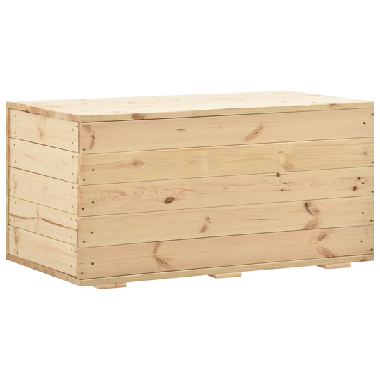 vidaXL Säilytyslaatikko 100x54x50,7 cm täysi mänty