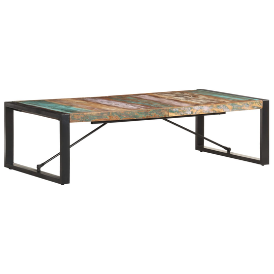 vidaXL Sohvapöytä 140x70x40 cm kierrätetty täyspuu