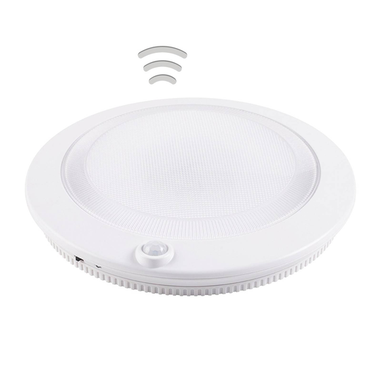 LED-kulkuvalo Mobino, tunnistin ja akku