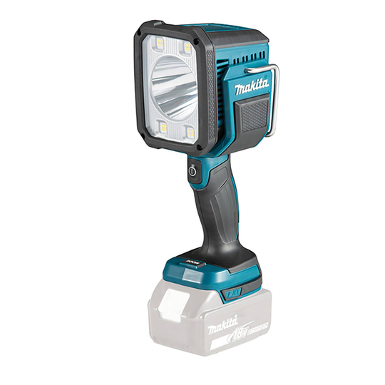 Makita DML812 -LED-akkukohdevalo 18V, 4 tilaa