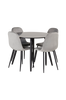 Ruokailuryhmä, jossa Polar pöytä ja 4 Penally tuolia