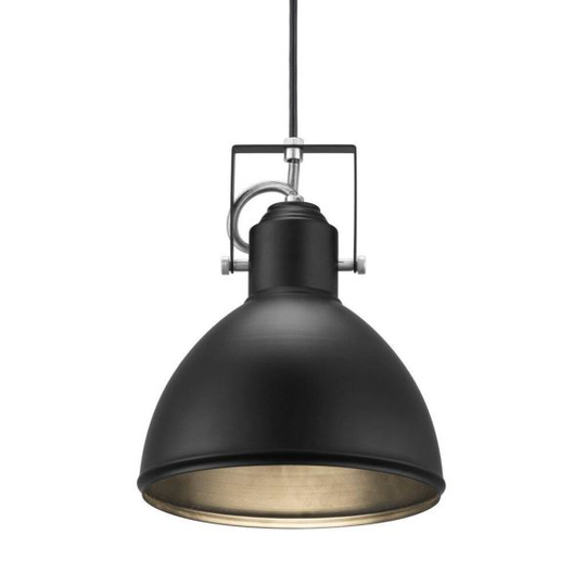 Nordlux ASLAK 46553003 Riippuvalaisin 40W, IP20, E27 Musta