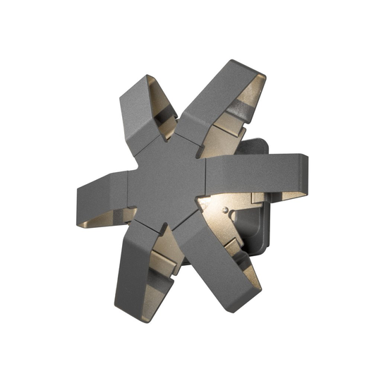 Pescara star LED (antrasiitti)
