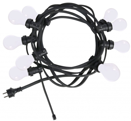 Bright Light String 10 (musta)