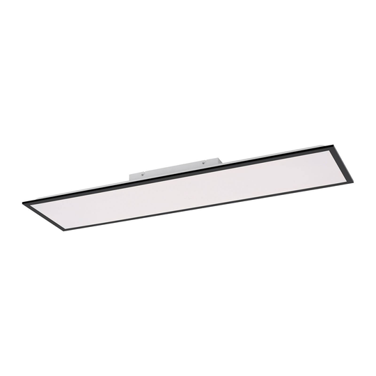 Flat-LED-paneeli CCT, musta 119 x 29 cm