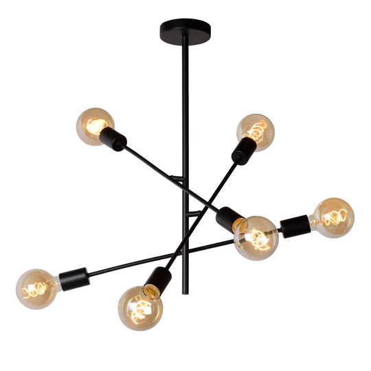 Lester variable ceiling ceiling (musta)