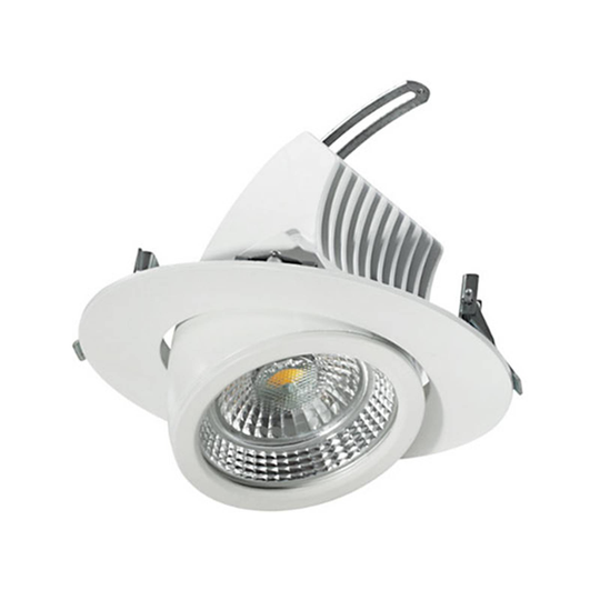 Käännettävä, upotettava LED-kohdevalo 15 cm, 18 W