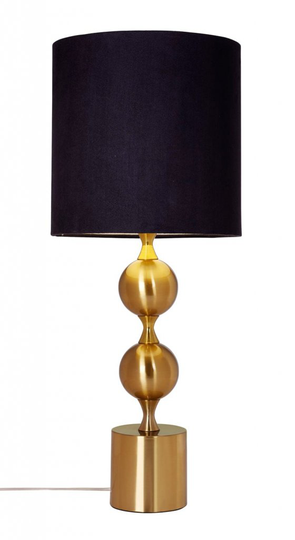 Beautiful table lamp (Brass / Kulta)