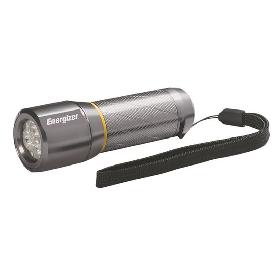 Energizer Metal Taskulamppu 250 lm, akulla
